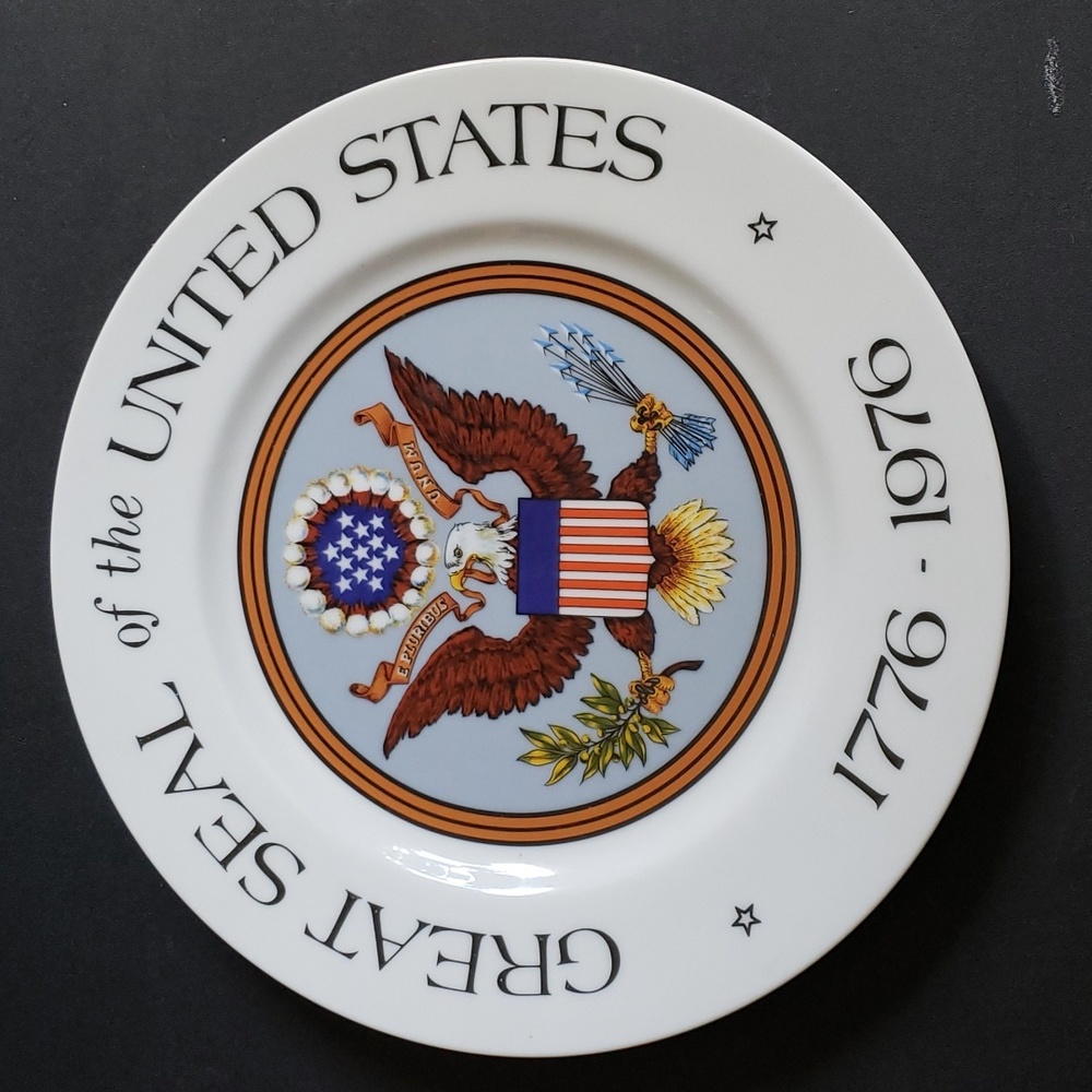 Belcrest Great Seal of the United States Bicentennial Plate